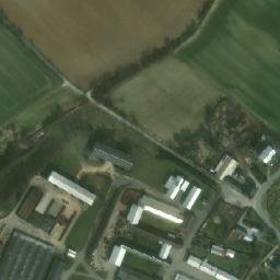 Satellite imagery of [Doloplazy u Olomouce] church t., CZ