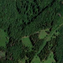 Satellite imagery of Kozubová [Milíkov u Jablunkova] chapel outlook t., CZ