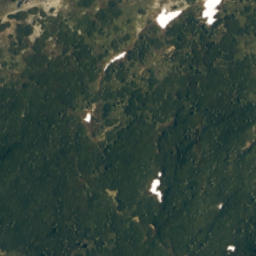 Satellite imagery of cairn, PL