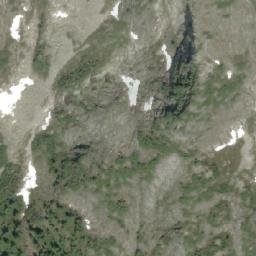 Satellite imagery of Meslilloet Mountain, CA