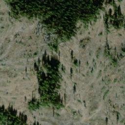 Satellite imagery of Mount Rabbitt, CA