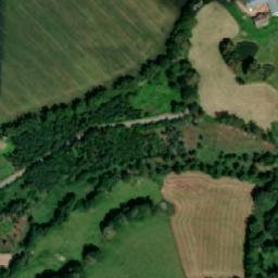 Satellite imagery of Ronov [Přibyslav-Ronov] ruine, CZ