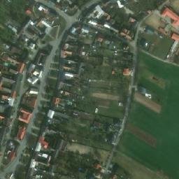 Satellite imagery of [Doloplazy u Olomouce] church t., CZ