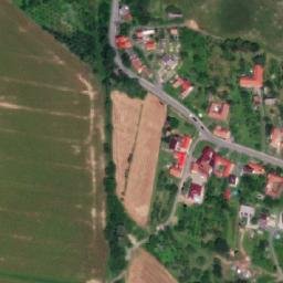Satellite imagery of [Hranice-Velká] chapel sanctus t., CZ