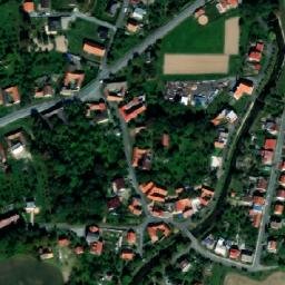 Satellite imagery of [Hranice-Velká] chapel sanctus t., CZ