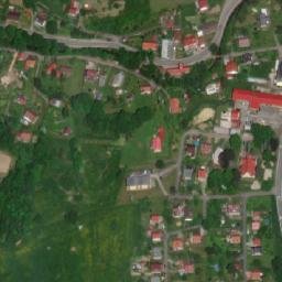 Satellite imagery of [Tichá na Moravě] church t., CZ
