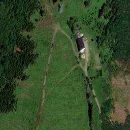 Satellite imagery of Kozubová [Milíkov u Jablunkova] chapel outlook t., CZ