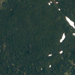 Satellite imagery of cairn, PL