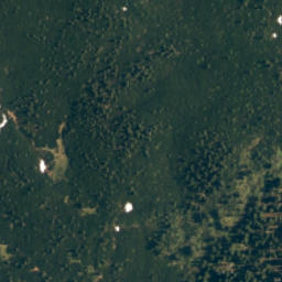 Satellite imagery of cairn, PL