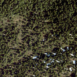Satellite imagery of Mount Crucil, CA