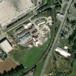 Satellite imagery of [Přeštice] church t., CZ