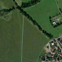 Satellite imagery of [Přeštice] church t., CZ