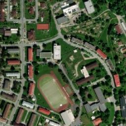 Satellite imagery of [Žďár nad Sázavou] church t., CZ