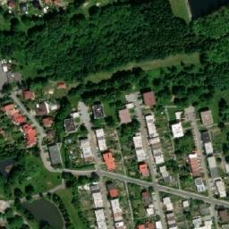 Satellite imagery of [Žďár nad Sázavou-Město Žďár] heat plant chimney, CZ