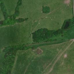 Satellite imagery of [Ženklava] church t., CZ
