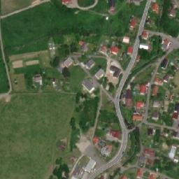Satellite imagery of [Ženklava] church t., CZ