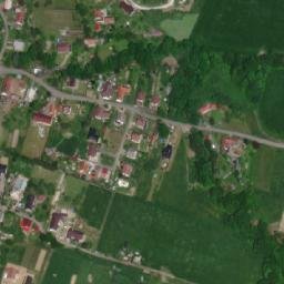 Satellite imagery of [Ženklava] church t., CZ