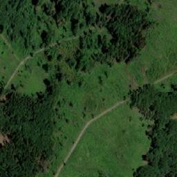 Satellite imagery of Kozubová [Milíkov u Jablunkova] chapel outlook t., CZ