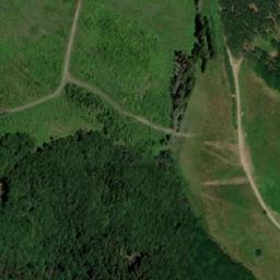 Satellite imagery of Kozubová [Milíkov u Jablunkova] chapel outlook t., CZ