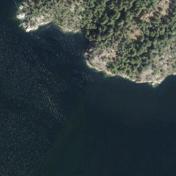 Satellite imagery of Tuwanek Point, CA