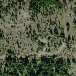Satellite imagery of Mount Rabbitt, CA