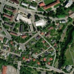 Satellite imagery of [Žďár nad Sázavou] church t., CZ