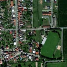 Satellite imagery of [Slatinice na Hané] church t., CZ