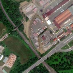 Satellite imagery of Tondach [Hranice] brick yard chimney-2, CZ