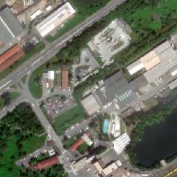 Satellite imagery of Tondach [Hranice] brick yard chimney-2, CZ