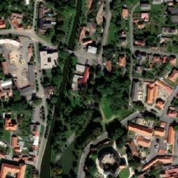 Satellite imagery of [Březnice] church t., CZ