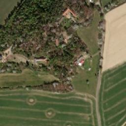 Satellite imagery of [Kovářov-Zahořany] church t., CZ