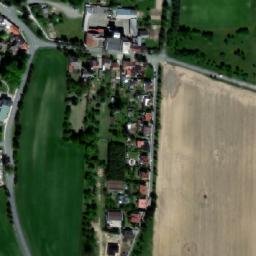 Satellite imagery of [Slatinice na Hané] church t., CZ