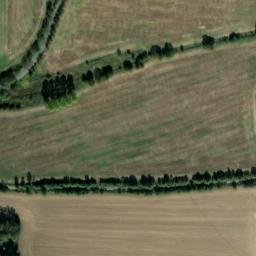 Satellite imagery of Mastník [Staňkov-ves] chapel sanctus t., CZ