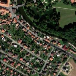 Satellite imagery of [Březnice] church t., CZ