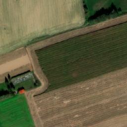 Satellite imagery of [Buřenice] church t., CZ