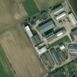 Satellite imagery of [Velký Týnec] former furniture factory chimney, CZ