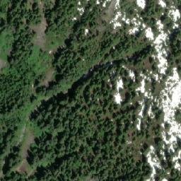 Satellite imagery of Capilano Mountain, CA