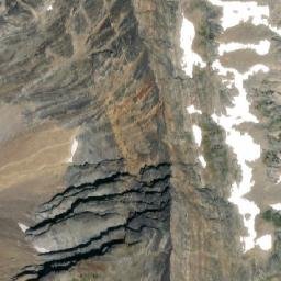 Satellite imagery of Mount Evans, CA