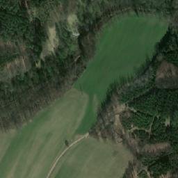 Satellite imagery of Šelmberk [Běleč u Mladé Vožice] burg outlook t., CZ