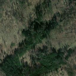 Satellite imagery of Šelmberk [Běleč u Mladé Vožice] burg outlook t., CZ