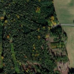 Satellite imagery of [Vyklantice] church t., CZ