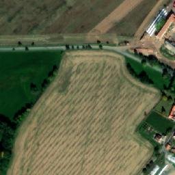 Satellite imagery of [Buřenice] church t., CZ