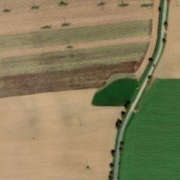 Satellite imagery of [Košetice] church t., CZ