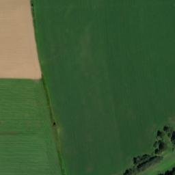 Satellite imagery of [Košetice] church t., CZ