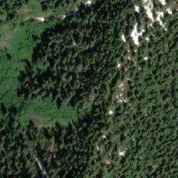 Satellite imagery of Capilano Mountain, CA