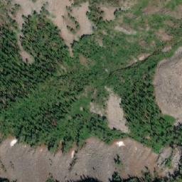 Satellite imagery of Mount Evans, CA
