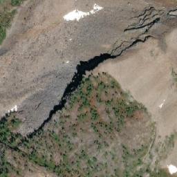 Satellite imagery of Mount Evans, CA