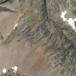Satellite imagery of Mount Evans, CA