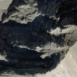 Satellite imagery of Mount Ptolemy, CA