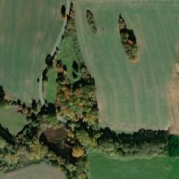 Satellite imagery of [Mutěnín] church t., CZ